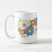 Mug Pause Tiles Signature Bee 15oz--Right-hand (Gauche)