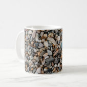 Mug Pavement pebble textureabstract, home decor, backg (Devant gauche)