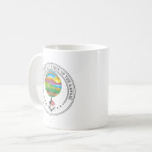Mug Pavillon de franc-maçonnerie de l'Etat du Kansas (Devant gauche)