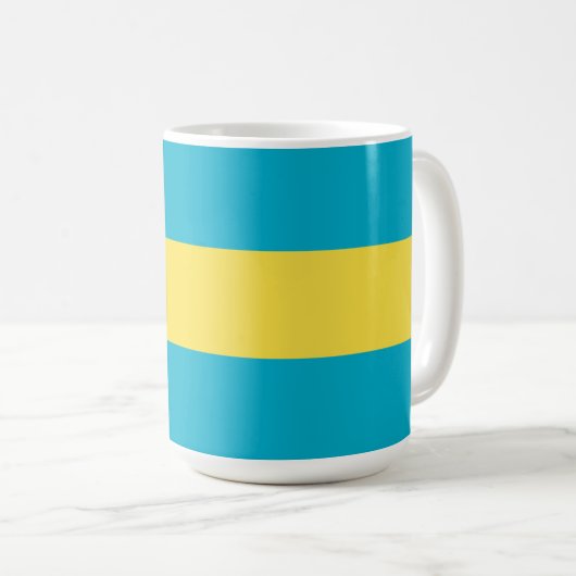 Mug pavillon des Bahamas (Devant droit)