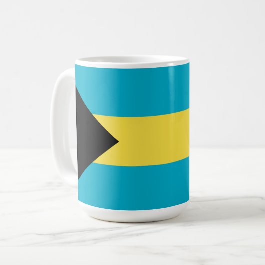 Mug pavillon des Bahamas (Devant gauche)