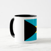 Mug pavillon des Bahamas (Devant gauche)