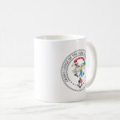 Mug Pavillon franc-maçonnerie de l'état du Minnesota (Devant droit)