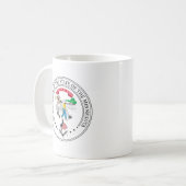 Mug Pavillon franc-maçonnerie de l'état du Minnesota (Devant gauche)