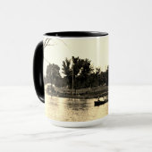Mug Pavillon Lagoon Elgin Illinois 1890 (Devant gauche)
