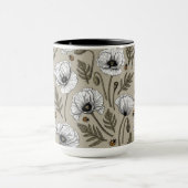 Mug Pavot blanc et coccinelle (Centre)