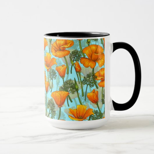 Mug Pavot de Californie (Droite)