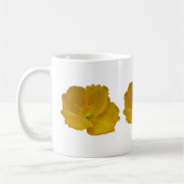 Mug Pavot jaune Fleur sauvage de l'Alaska Floral (Gauche)
