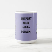 Mug Pavot Possum Porch Café Mug, Violet (Centre)