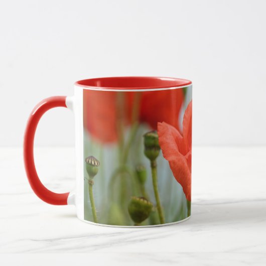 Mug Pavot rouge (Gauche)