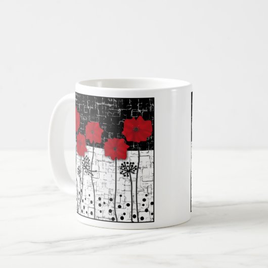Mug Pavot rouge (Devant gauche)