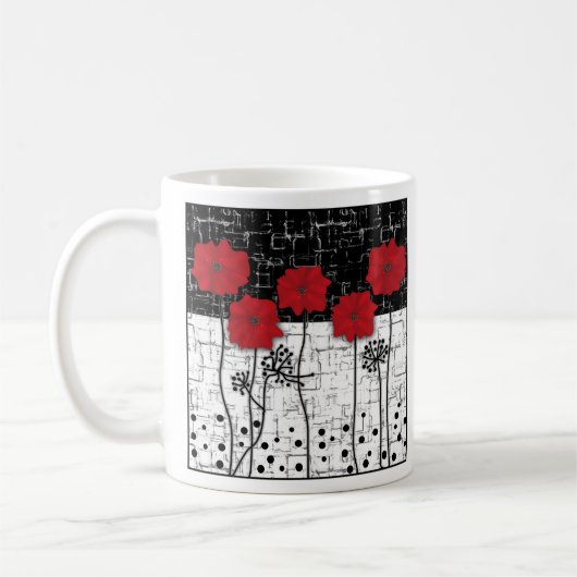 Mug Pavot rouge (Gauche)