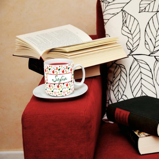 Mug Pavot rouge motif