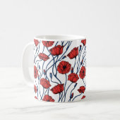 Mug Pavots (Devant gauche)