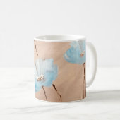 Mug Pavots bleus dans l'herbe (Devant droit)