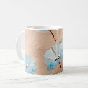 Mug Pavots bleus dans l'herbe