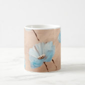 Mug Pavots bleus dans l'herbe (Centre)