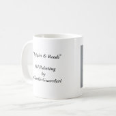 Mug Pavots et roseaux (Devant gauche)