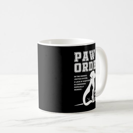 Mug Paw and Order Unité de Traitements Spéciaux Entraî (Devant droit)