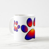 MUG PAW COLORÉ (Devant gauche)