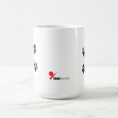 Mug Paw-kin Épice Pup - Amusant d'Halloween animal (Centre)