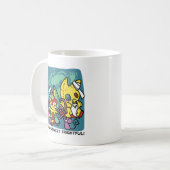 Mug Paw-sitivement Effrayant | Chats Monstrueux Hallow (Devant gauche)