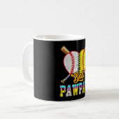 Mug Pawpaw de la glace au baseball softball de la moit (Devant gauche)