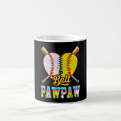 Mug Pawpaw de la glace au baseball softball de la moit (Centre)