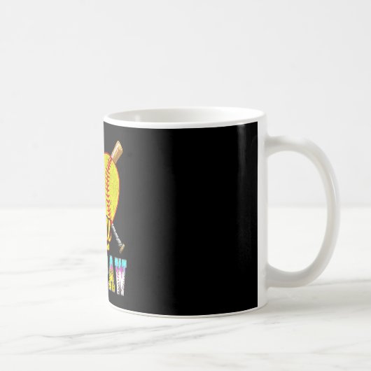 Mug Pawpaw de la glace au baseball softball de la moit (Droite)