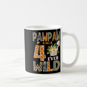 Mug Pawpaw des quatre safari sauvage 4ème anniversaire
