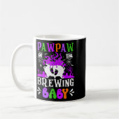 Mug Pawpaw Of The Brewing Baby Grandpa To Be Halloween (Gauche)
