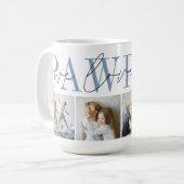Mug Pawpaw We Love You 4 Photo Collage (Devant gauche)