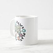 Mug Paws and Play – Adorable Cat Illustration (Devant gauche)