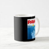 Mug PAWS Chat Et Canard Jaune En Caoutchouc Cute Kitte (Devant droit)
