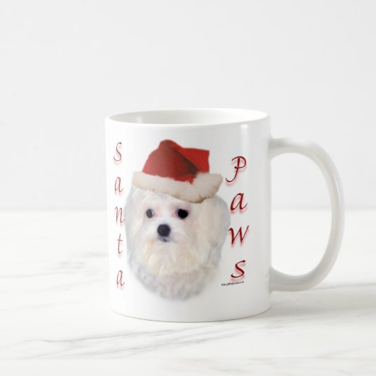 Mug Paws de Père Noël (Droite)