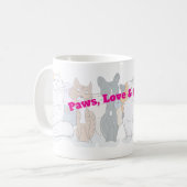 Mug Paws, Love & Vet Life (Devant gauche)