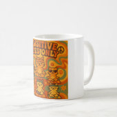 Mug Pawsitive Vibes Only (Devant droit)