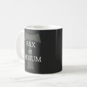 Mug Pax et Bonum (Paix et Bien)   (Devant gauche)