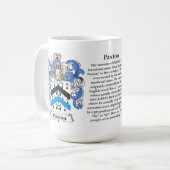 Mug Paxton, l'origine, la signification et la crête (Devant gauche)