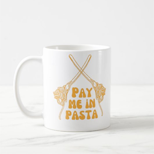 Mug Payer-moi dans les pâtes (Gauche)