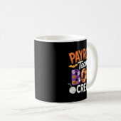Mug Payroll Team Boo Crew Halloween Matching Soky Outf (Devant droit)