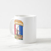 Mug Pays-Bas Windmill et tulipes (Devant gauche)
