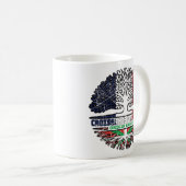 Mug Pays basque Basque France Arbre Racines (Devant droit)
