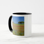 Mug Pays de colline du Texas, le Texas, pinceau du (Devant gauche)