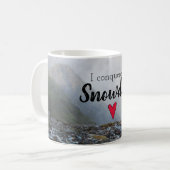 Mug Pays de Galles conquis Snowdon Landscape Welsh Str (Devant gauche)