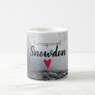 Mug Pays de Galles conquis Snowdon Landscape Welsh Str