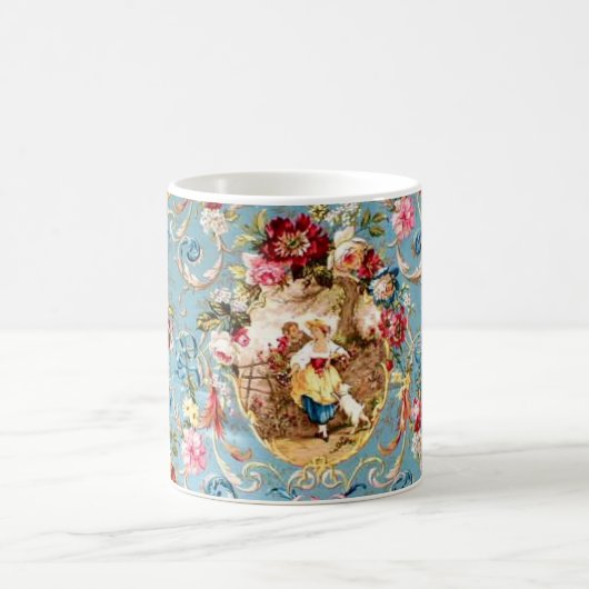 Mug Pays français bleu de bleuet de Richloom Fragonard (Centre)