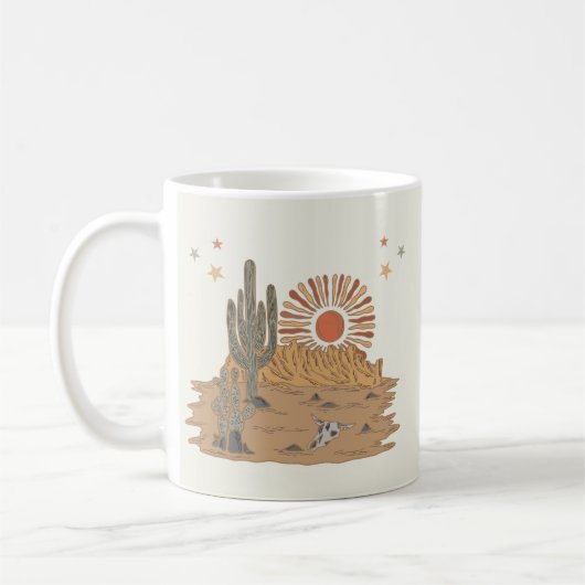 Mug Pays occidental Cowboy Anniversaire (Gauche)