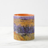 Mug Paysage à Auvers en pluie par Vincent van Gogh (Centre)
