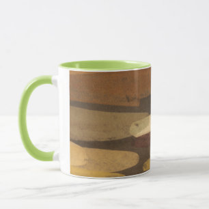 Mug Paysage abstrait de ton de la terre